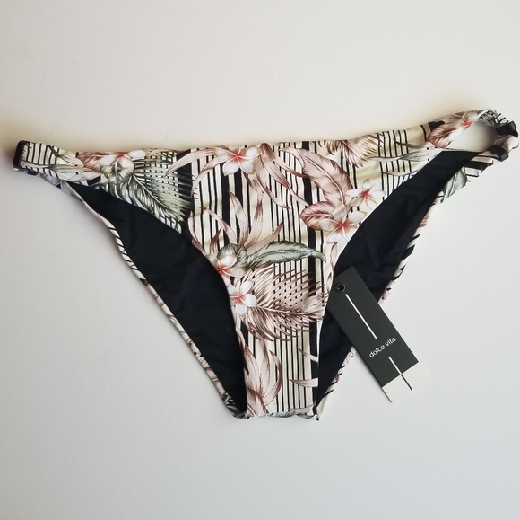 Dolce Vita Other - Dolce Vita Playa Trail Floral Bikini Bottom M NEW